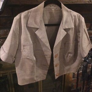 ✨ marvelous Mrs Mazel 2 piece Dress, jacket Linen beige